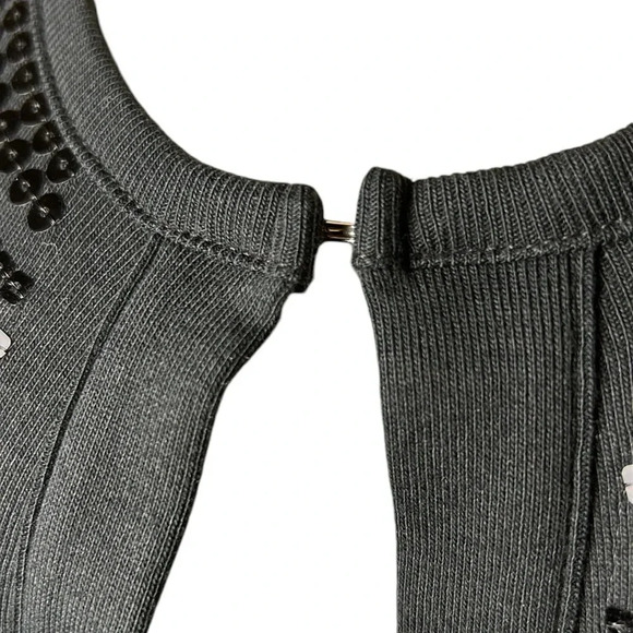 Vintage cardigan,striped,  shimmery, sequins,plus beads ,bling,shine,events, - Picture 7 of 16